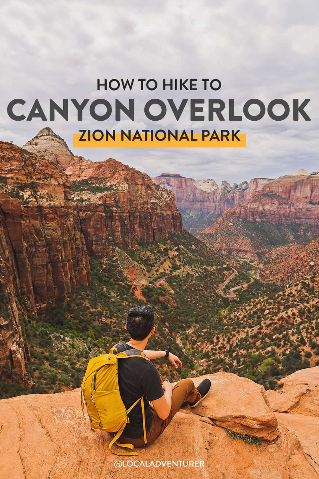 canyon overlook trail zion