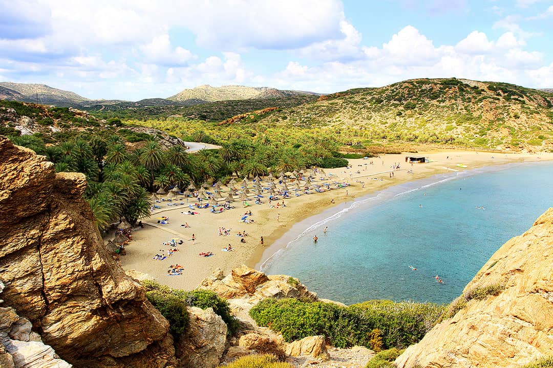 crete vai beach