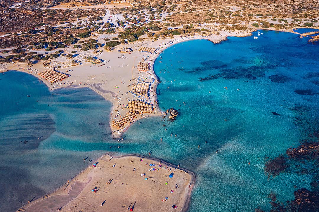 elafonisi pink beach kreta