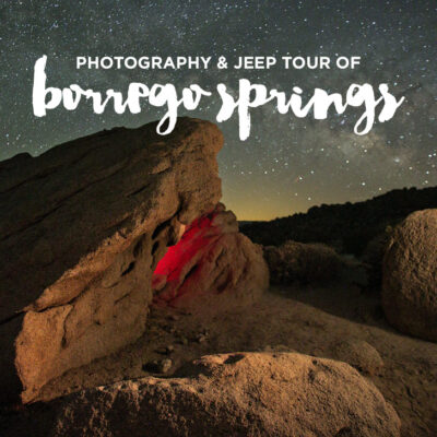 Anza Borrego Desert State Park Jeep and Photo Adventure.