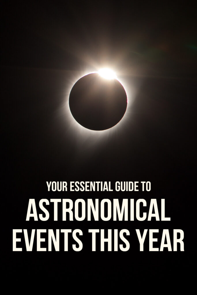 Your Essential Guide to Astronomical Events in 2019 + Total Solar Eclipse Dates You Won't Want to Miss // Local Adventurer #astronomy #astrophotography #totaleclipse