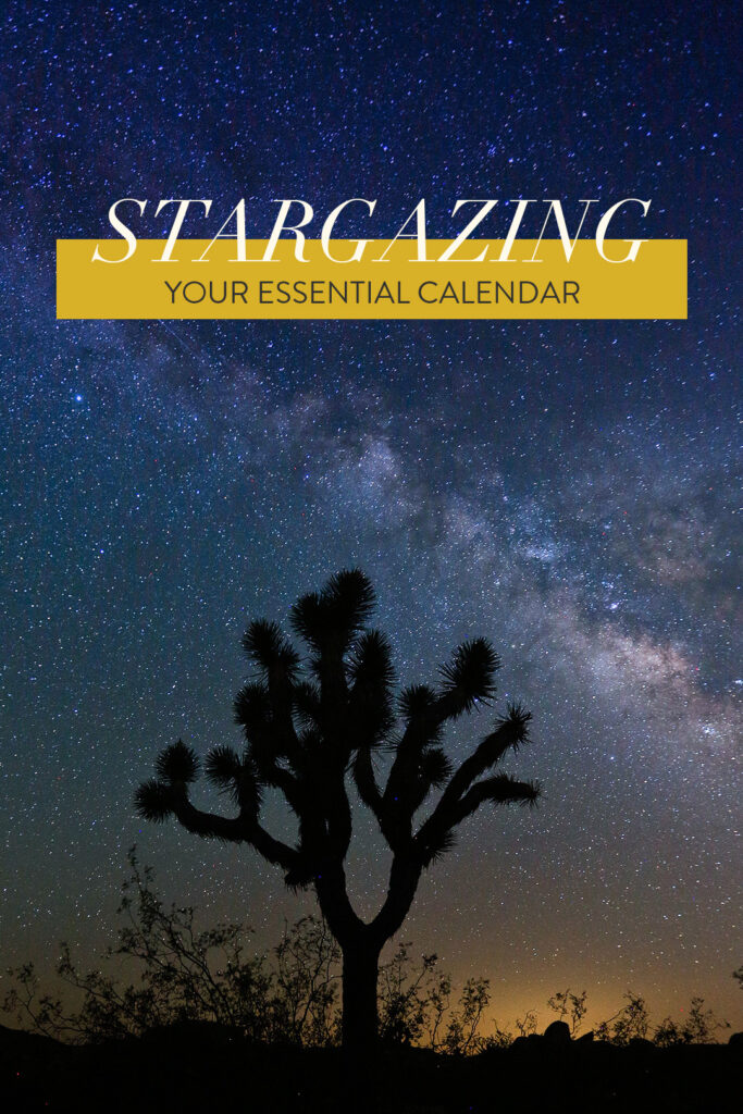 2019 Astronomy Calendar // Local Adventurer #stargazing #astronomy #astrophotography