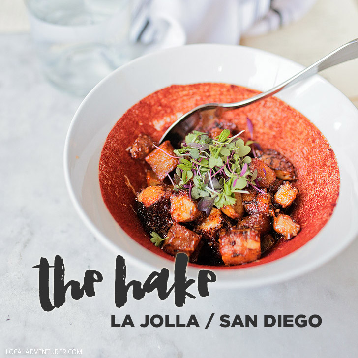The Hake La Jolla Restaurant.