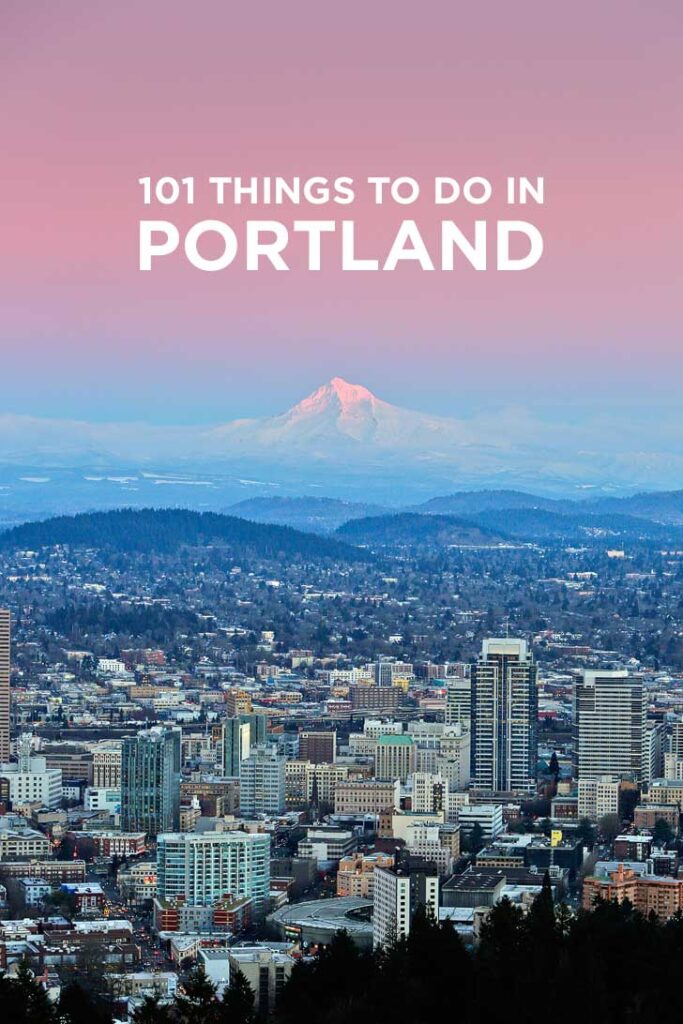 101 Things to Do in Portland Oregon - the Ultimate Portland Bucket List - from the touristy spots everyone has to do at least once to the spots a little more off the beaten path. // localadventurer.com