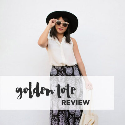 My First Golden Tote Review.