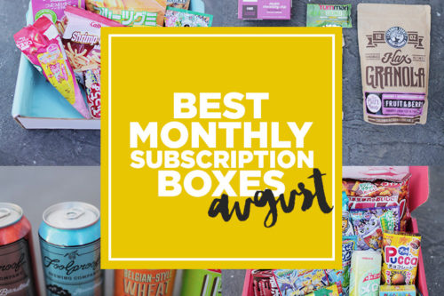 Fave Monthly Subscription Boxes – August 2015