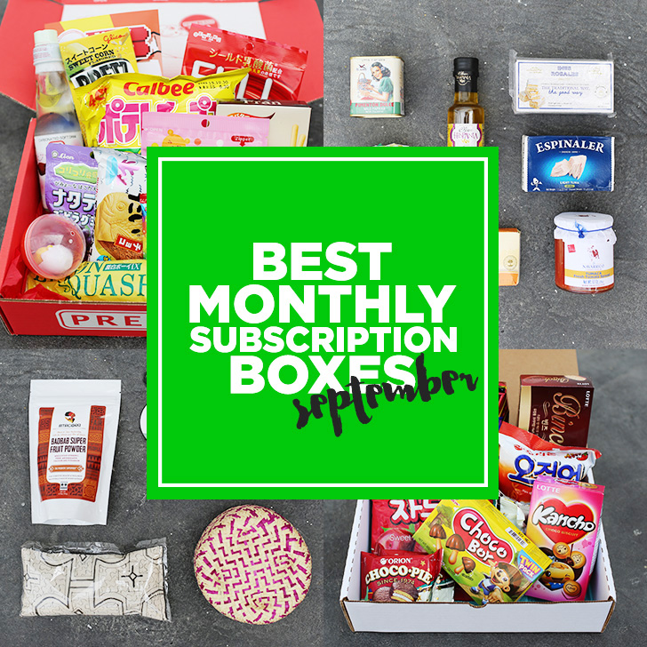 Favorite Subscription Boxes – September Edition