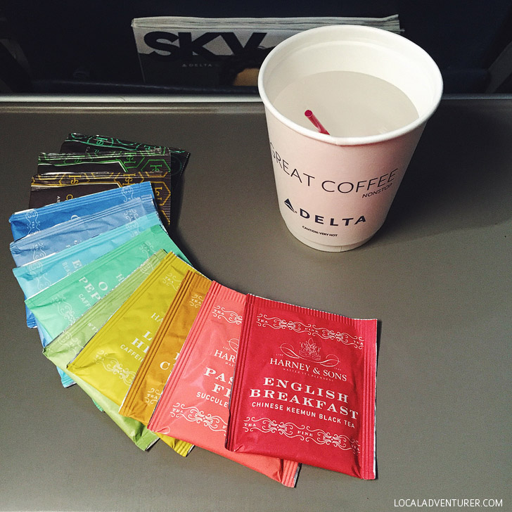 Bring Your Own Tea Bags (10 Clever Travel Hacks for A Better In Flight Dining Experience).