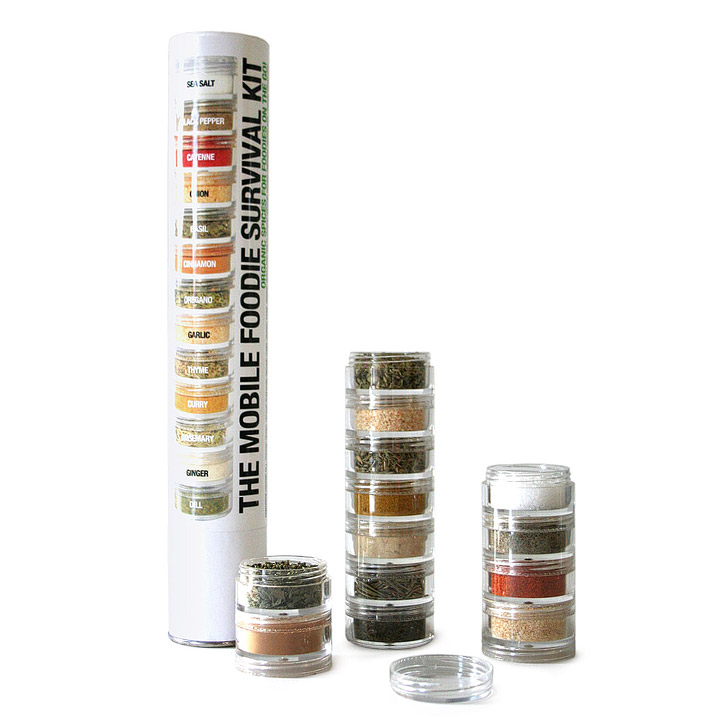 Mobile Foodie Spice Kit (10 Genius Travel Hacks for In Flight Dining.