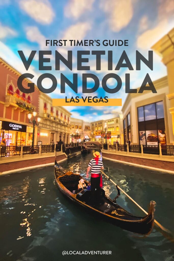 the venetian gondola rides