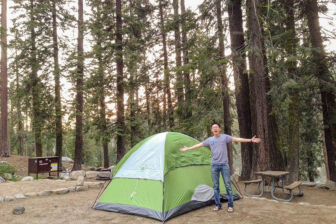 best camping in sequoia national park