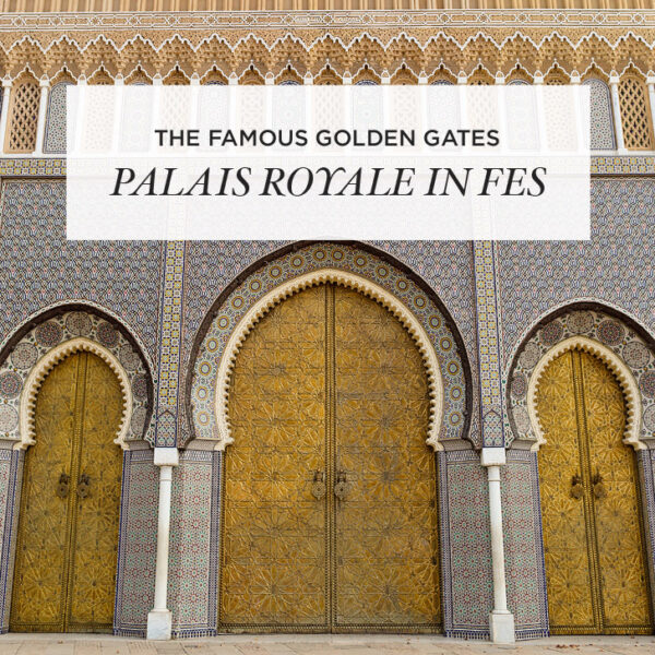 The Famous Doors at the Golden Gates of Palais Royale