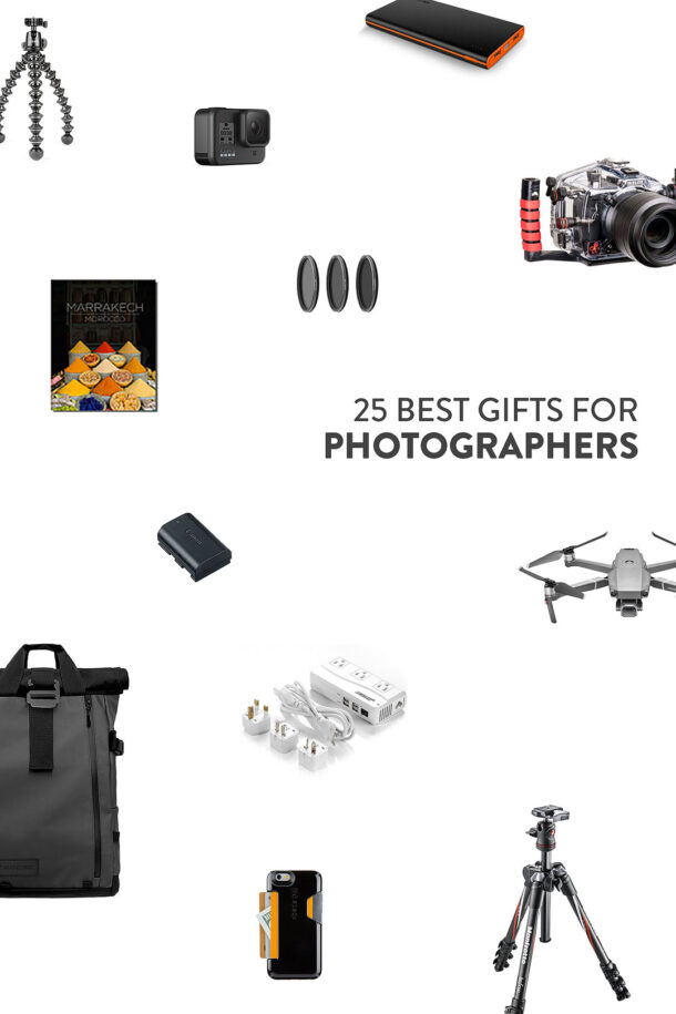 25 Best Gifts for Photographers // Photography Gift Guide