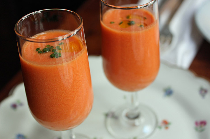 Gazpacho is a cold soup and a dish you must try when you visit Spain. + A guide on what to eat in Spain | Barcelona Food
