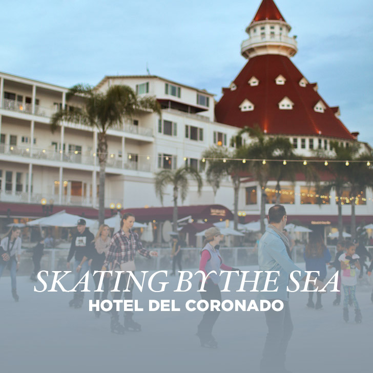 Hotel Del Coronado Ice Skating By the Sea