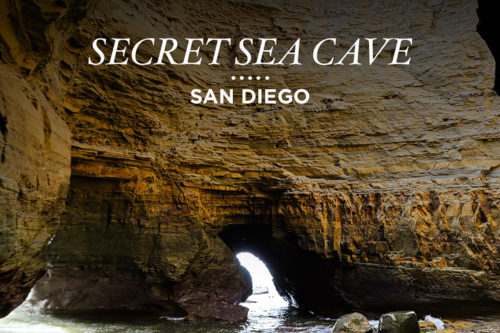A Secret Sea Cave in San Diego