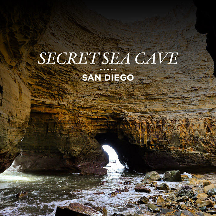 A Secret Sea Cave in San Diego