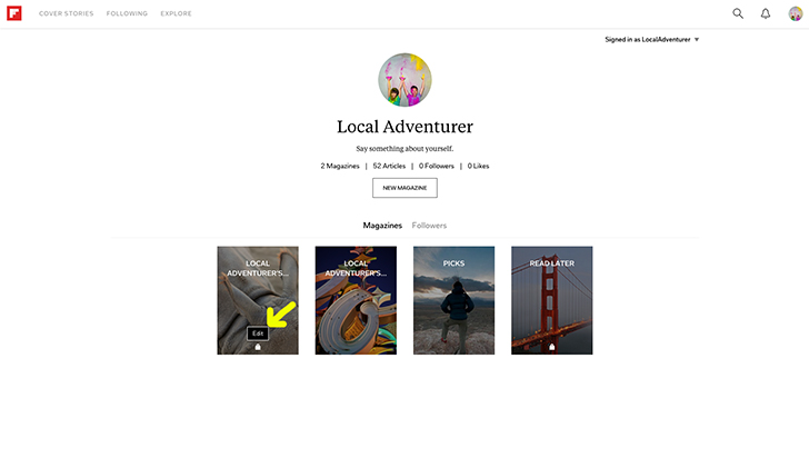 How to Create a Flipboard Magazine.