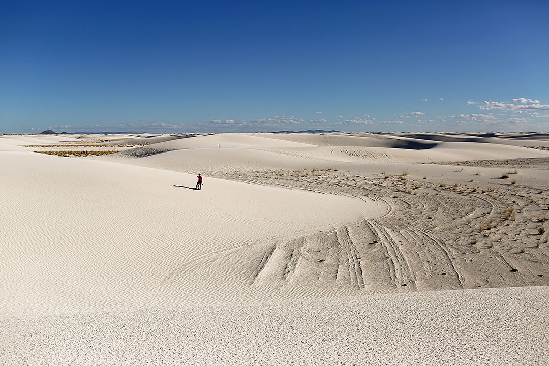 White Sands Hike in New Mexico