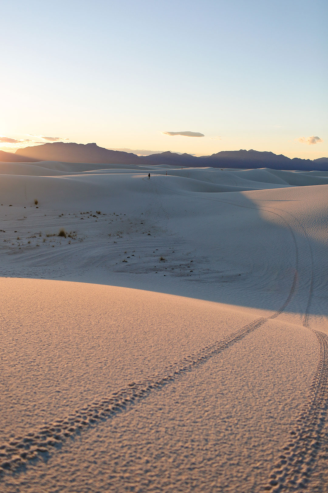 White Sands Sunset New Mexico
