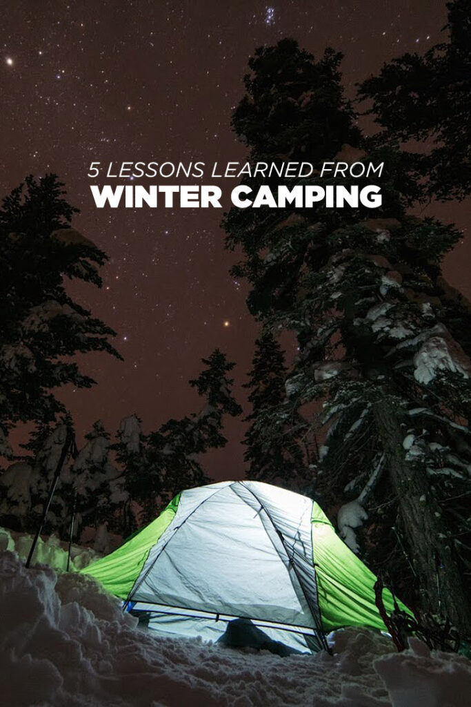 5 Lessons Learned from Being Unprepared for Winter Camping