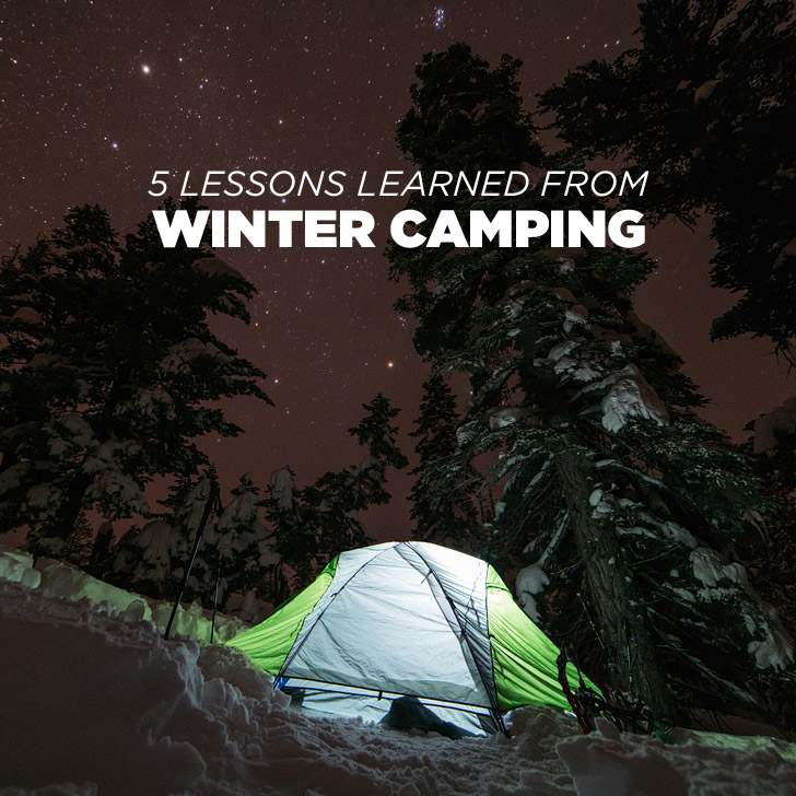 5 Lessons Learned from Being Unprepared for Winter Camping // localadventurer.com