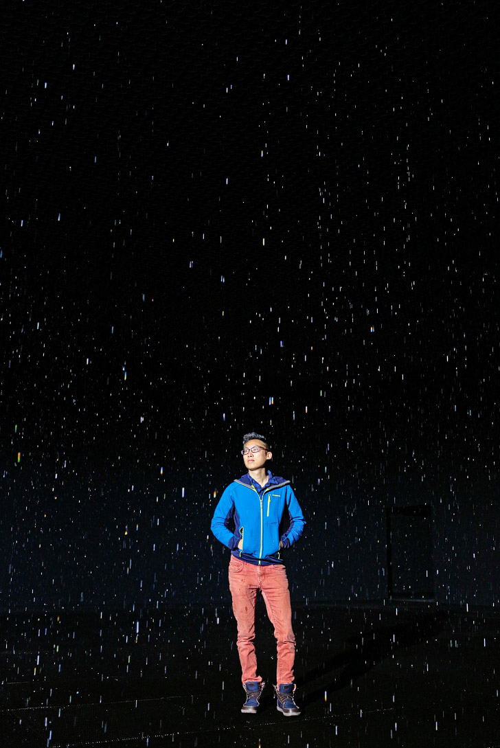 The Rain Room LACMA / Los Angeles County Museum of Art.