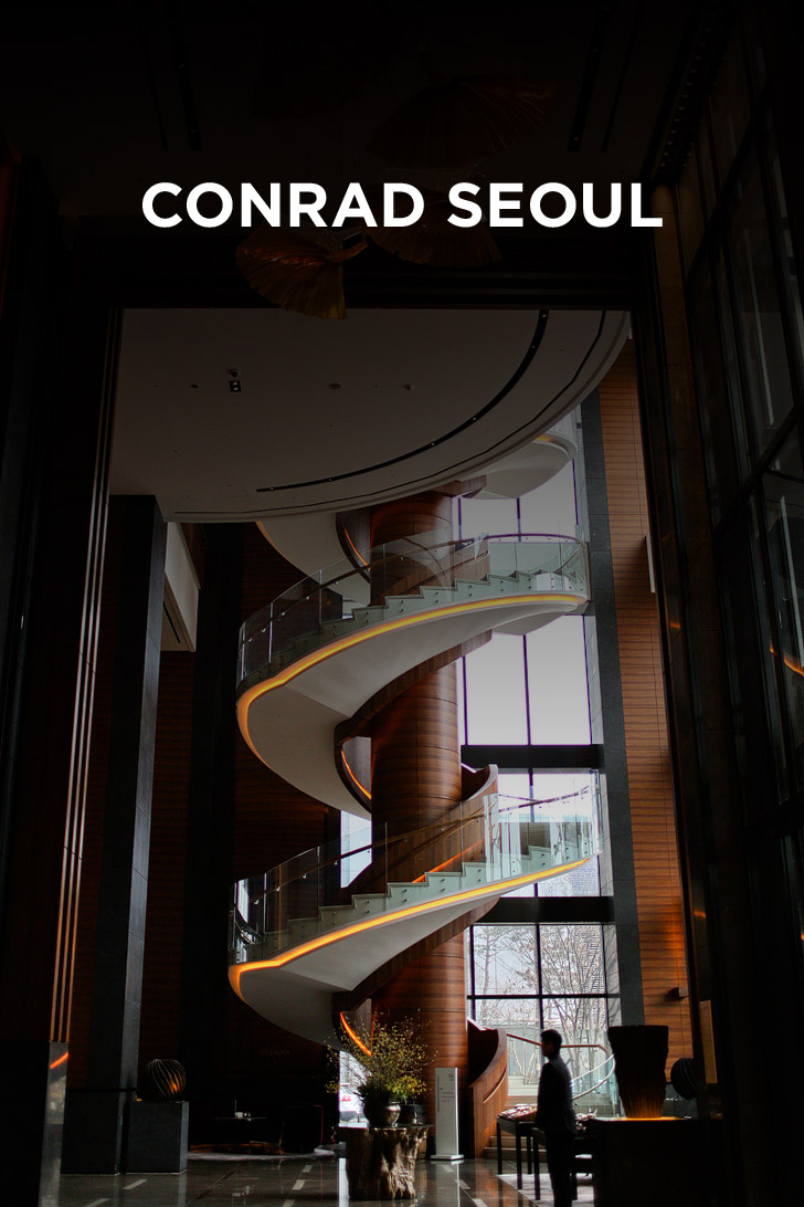 The Conrad Seoul - the perfect place to stay in Seoul Korea // localadventurer.com