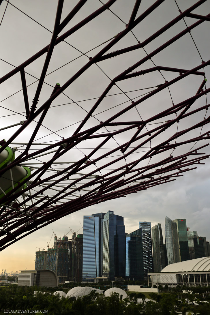 OCBC Skyway Gardens by the Bay Singapore.