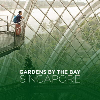 Visiting the Gardens by the Bay Singapore.
