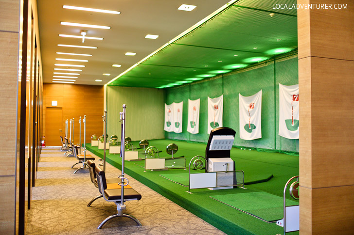 Driving Range at the Conrad Seoul - the perfect place to stay in Seoul Korea // localadventurer.com