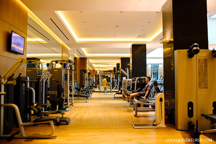 Full Gym at the Conrad Hotel Seoul Korea // localadventurer.com