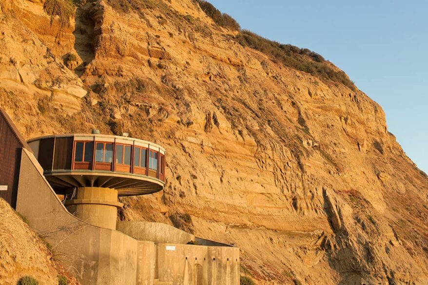 The Abandoned Mushroom House on Blacks Beach San Diego