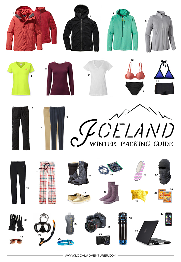 What to Pack for Iceland in Winter - 10 Days in a Carry-on // localadventurer.com
