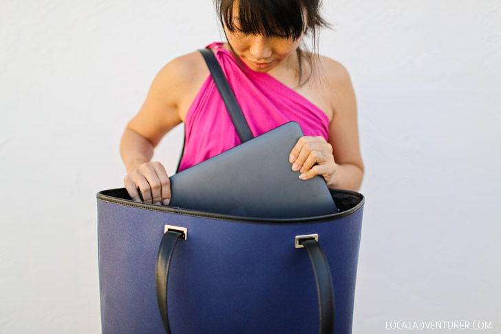 Lo and Sons Seville Bag fits a laptop up to 15" // localadventurer.com