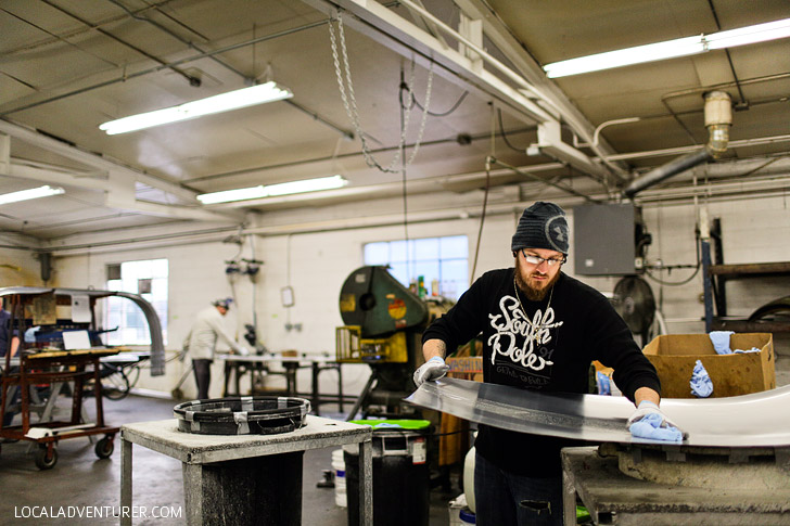 Airstream Factory Tour - Did you know that the majority of an Airstream is handmade? See behind-the-scenes of how these American icons are made in Jackson Center Ohio // localadventurer.com