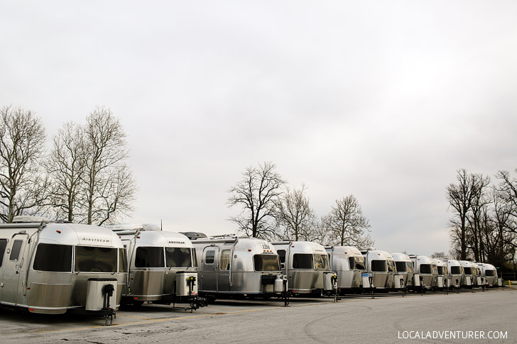 Airstream Factory Tour - Did you know that the majority of an Airstream is handmade? See behind-the-scenes of how these American icons are made in Jackson Center Ohio // localadventurer.com