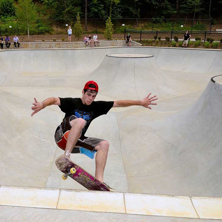 Historic Fourth Ward Skatepark (Plus More Free Things to Do in Atlanta) // localadventurer.com