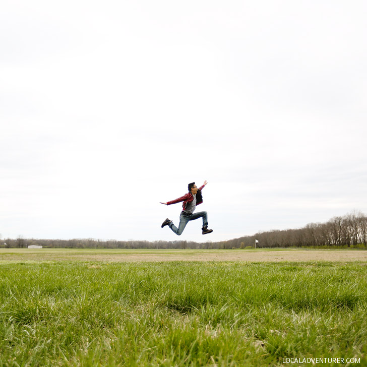 Huffman Prairie Flying Field - part of the Dayton Aviation Heritage National Historical Park where the Wright Brothers learned how to control flight // localadventurer.com