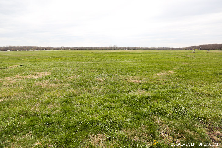 Huffman Prairie Flying Field - part of the Dayton Aviation Heritage National Historical Park where the Wright Brothers learned how to control flight // localadventurer.com