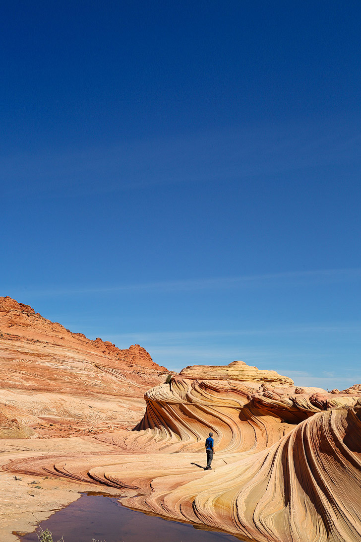 The Second Wave in Coyote Buttes North, Vermilion Cliffs National Monument, Arizona, USA // localadventurer.com