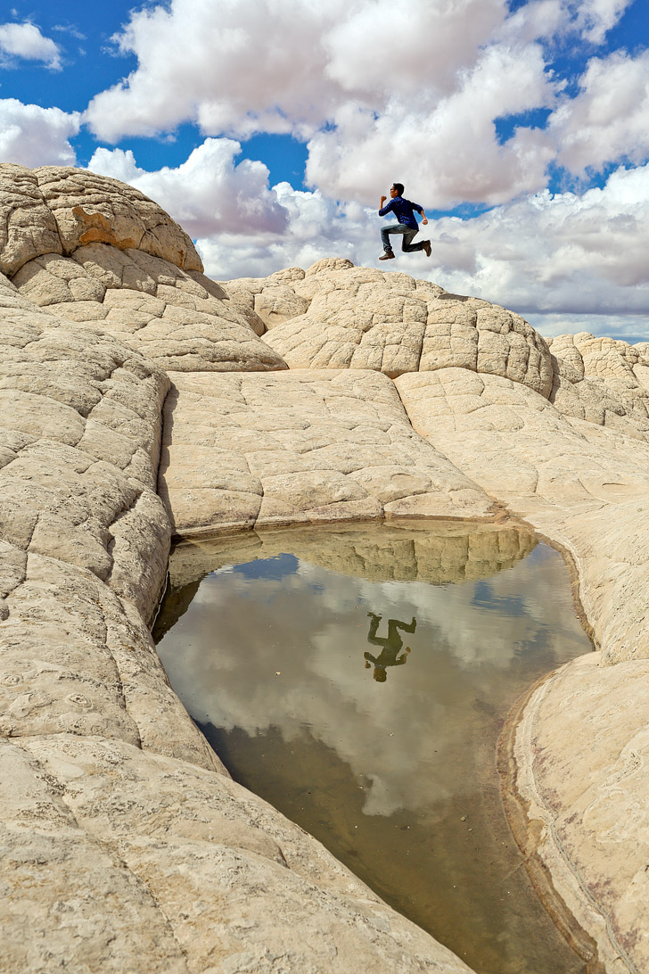 White Pocket AZ - Sandstone Formations in Vermilion Cliffs National Monument near the border of Utah and Arizona // localadventurer.com