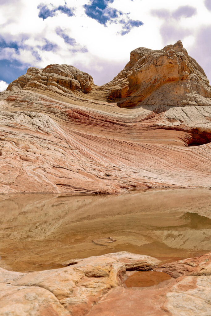 White Pocket AZ - Sandstone Formations in Vermilion Cliffs National Monument near the border of Utah and Arizona // localadventurer.com