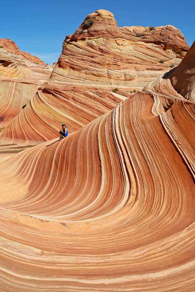 The Wave Rock Formation is popular among hikers and photographers. They only allow 20 people in per day and you are awarded permits by lottery // localadventurer.com