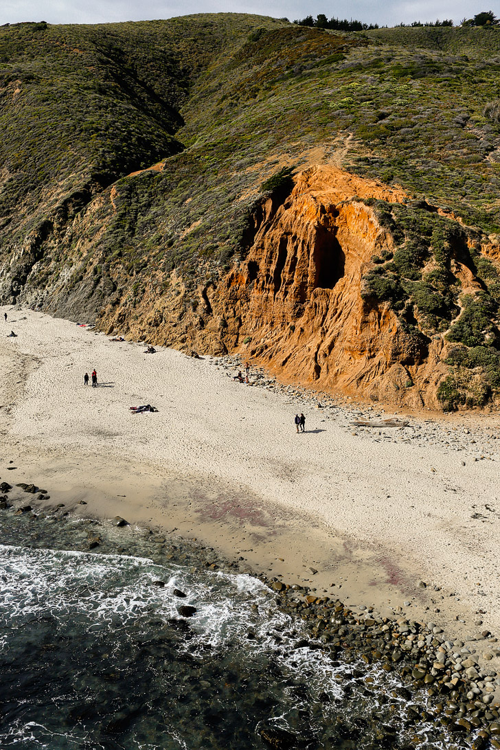 Pfeiffer Beach Big Sur California - famously known for its unique purple sand // localadventurer.com