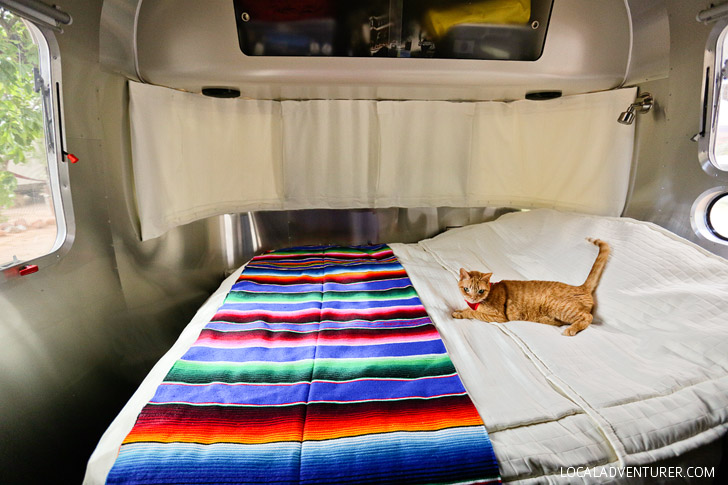 What it's Like Living in An Airstream - Tour of our Airstream International Signature 23FB // localadventurer.com