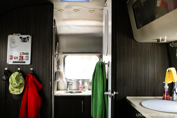 What it's Like Living in An Airstream - Tour of our Airstream International Signature 23FB // localadventurer.com