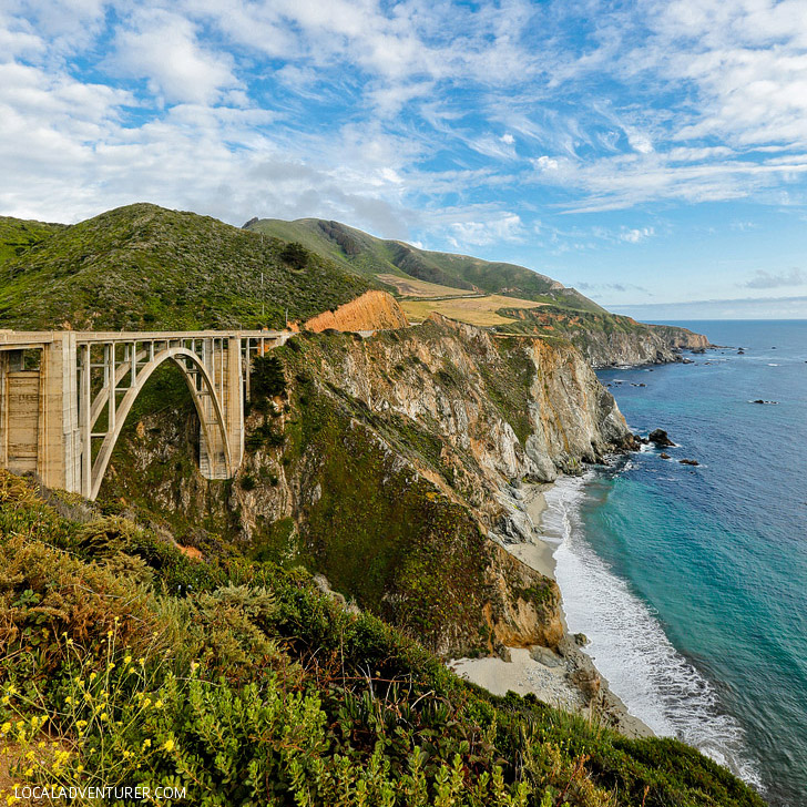 Bixby Bridge on California Highway 1 is an iconic part of Big Sur and a popular spot for photos // localadventurer.com