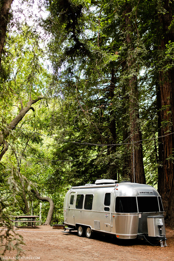 Fernwood Resort Big Sur Glamping - Camping in the Redwoods near the Big Sur River // localadventurer.com