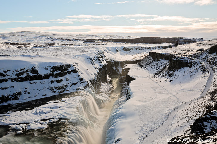 Gullfoss Waterfall - The Best Golden Circle Tour with Mountaineers of Iceland // localadventurer.com